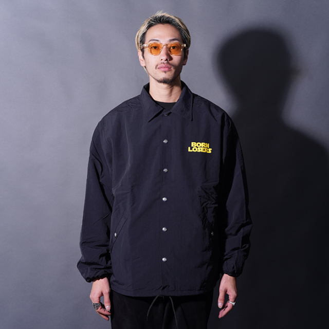 Born Losers / ボーンルーザーズ「負犬の逆襲COACH JK / BLACK」コーチジャケット