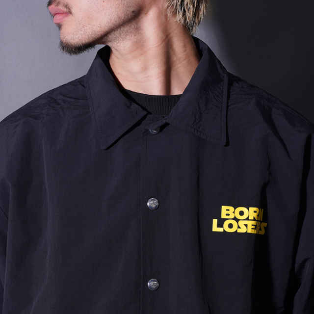 完売品 Born Losers 負け犬の逆襲 COACH JACKET L Born Losers 負犬の逆襲コーチジャケット M - メルカリ