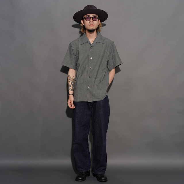 BSSL-26107 /「Albatross Habana Shirt / Rat Gray」アルバトロス