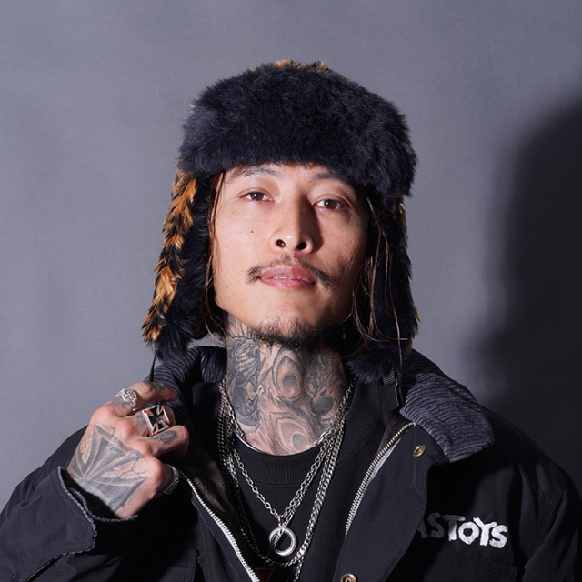 NASTOYS/ナストイズ「LEOPARD Flight Cap / BROWN」フライトキャップ