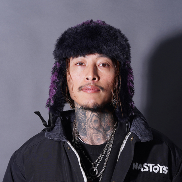 NASTOYS/ナストイズ「LEOPARD Flight Cap / PURPLE」フライトキャップ