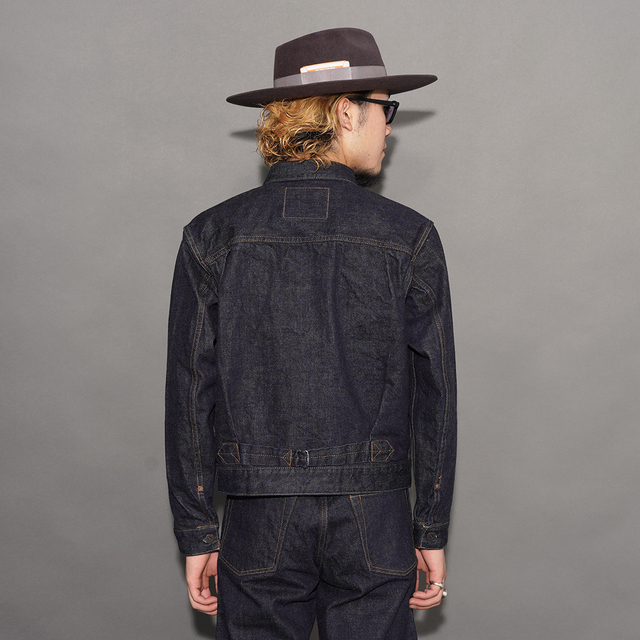 BSFJ-16408 /「14oz Denim Pleats Jacket / Dark Indigo」14オンス