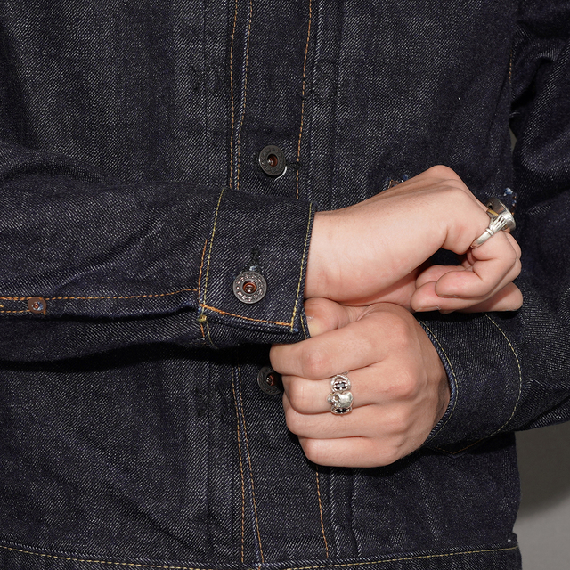BSFJ-16408 /「14oz Denim Pleats Jacket / Dark Indigo」14オンス