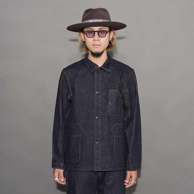 BSFJ-15401 /「Denim Delta Jacket / Dark Indigo」デニムデルタジャケット