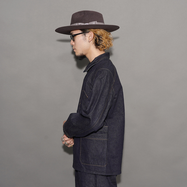 BSFJ-15401 /「Denim Delta Jacket / Dark Indigo」デニムデルタジャケット