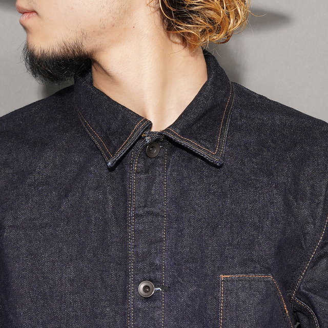 BSFJ-15401 /「Denim Delta Jacket / Dark Indigo」デニムデルタジャケット