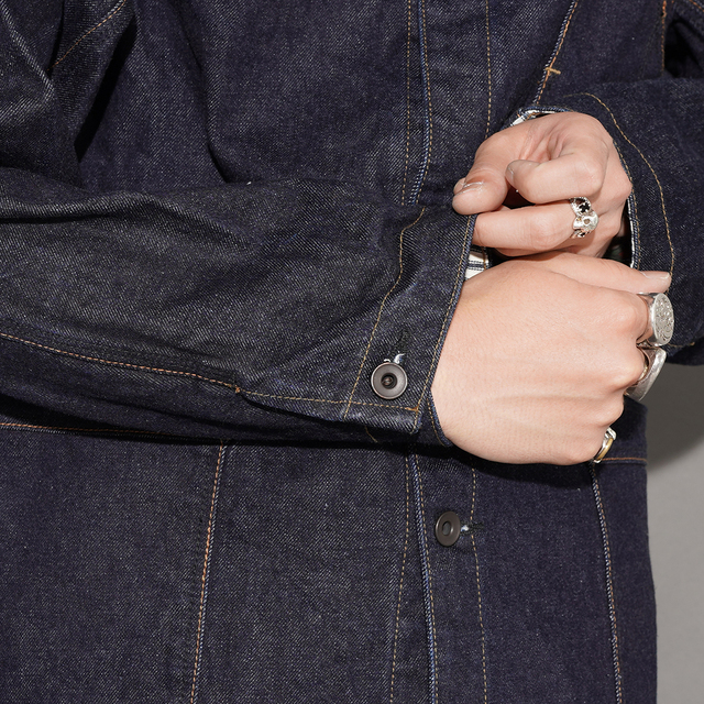 BSFJ-15401 /「Denim Delta Jacket / Dark Indigo」デニムデルタジャケット