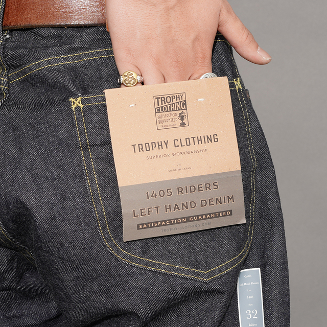 1405 /「1405 Riders Left Hand Denim」13oz左綾セルビッチデニム