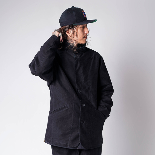 NASTOYS/ナストイズ「Motorcycle Coat」モールスキンモーターサイクル 