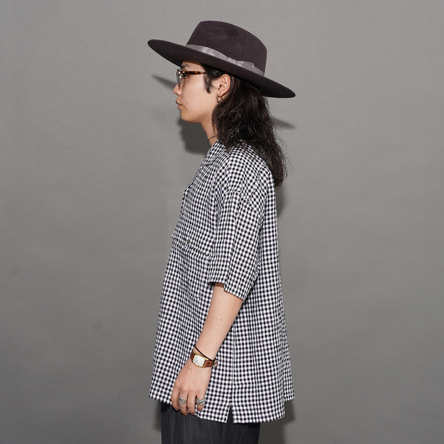 PORTER CLASSIC / ポータークラシック「KEROUAC LINEN GINGHAM CHECK