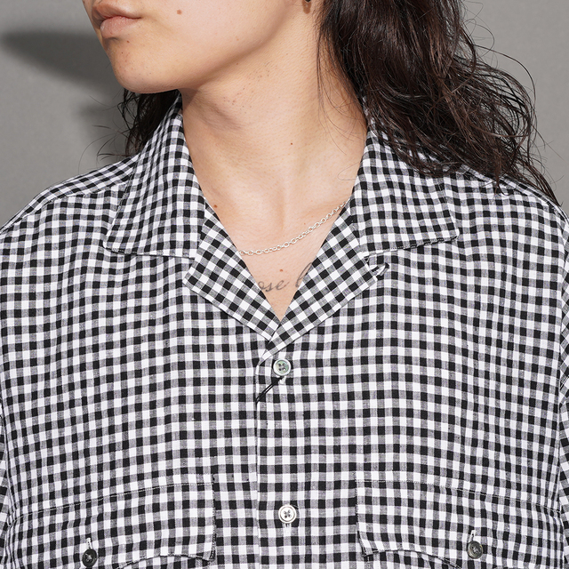 PORTER CLASSIC / ポータークラシック「KEROUAC LINEN GINGHAM CHECK
