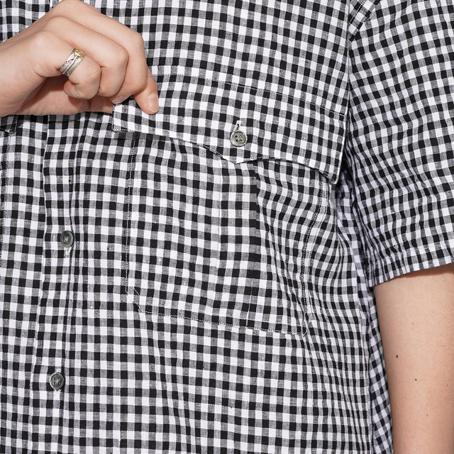 PORTER CLASSIC / ポータークラシック「KEROUAC LINEN GINGHAM CHECK