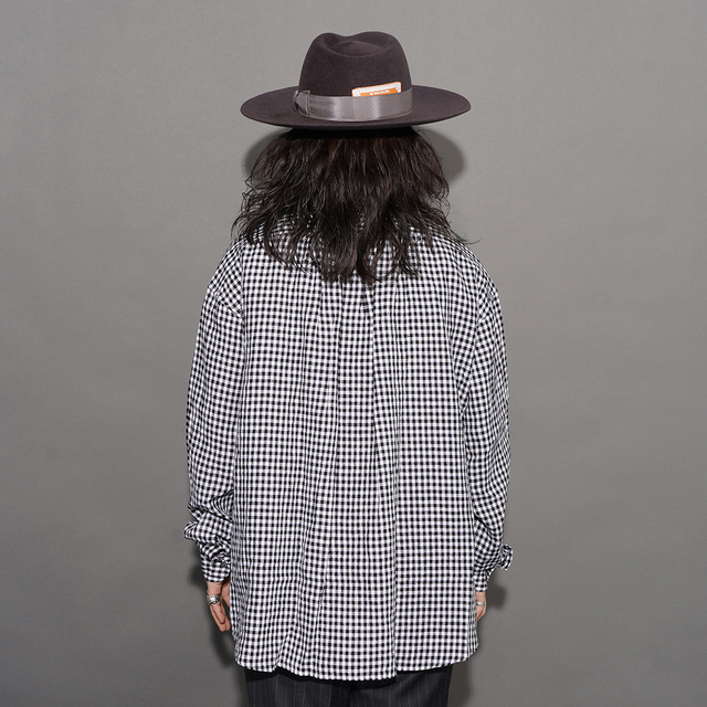 PORTER CLASSIC / ポータークラシック「ROLL UP LINEN GINGHAM CHECK