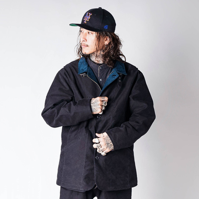 NASTOYS/ナストイズ「Motorcycle Coat」モールスキンモーターサイクル 