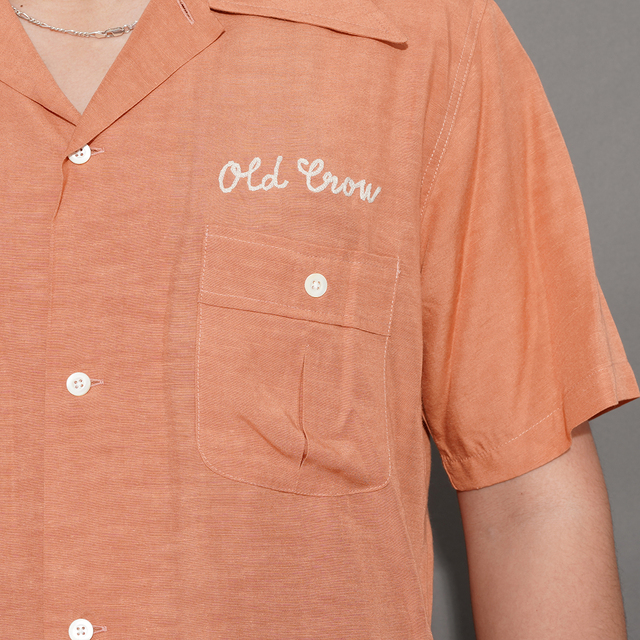 OC6107 /「MC SERVICEMAN - S/S WORK SHIRTS / PINK」S/Sワークシャツ
