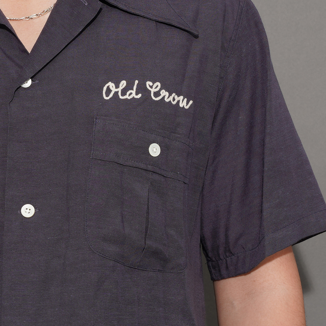 OC6107 /「MC SERVICEMAN - S/S WORK SHIRTS / NAVY」S/Sワークシャツ