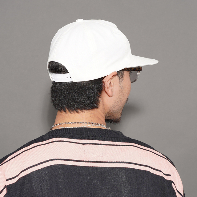 D-00004 / 「TRUCKER CAP / WHITE」 ロゴトラッカーキャップ