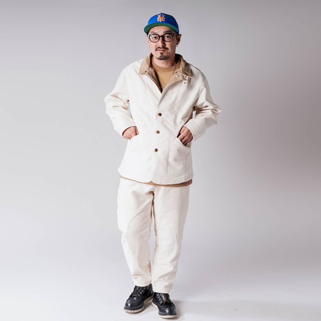 NASTOYS/ナストイズ「Motorcycle Coat」モールスキンモーターサイクル  