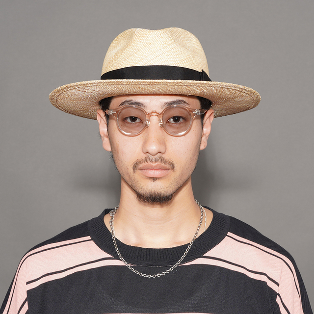 D-01155 /「ARTISAN BAO TEARDROP / NATURAL」バオストローハット