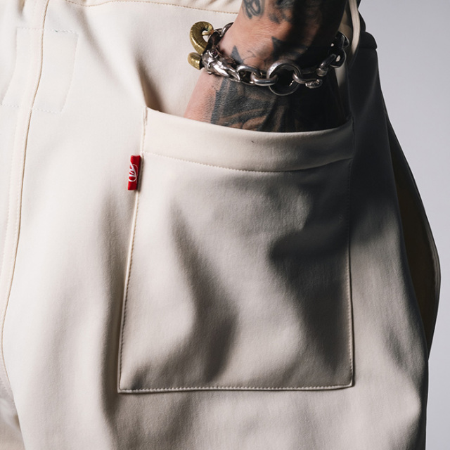 NTP-240202 /「Eazy Rib Pants / IVORY」イージーリブパンツ