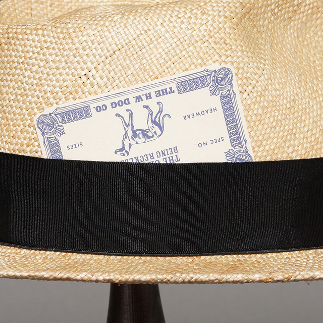 D-01155 /「ARTISAN BAO TEARDROP / NATURAL」バオストローハット