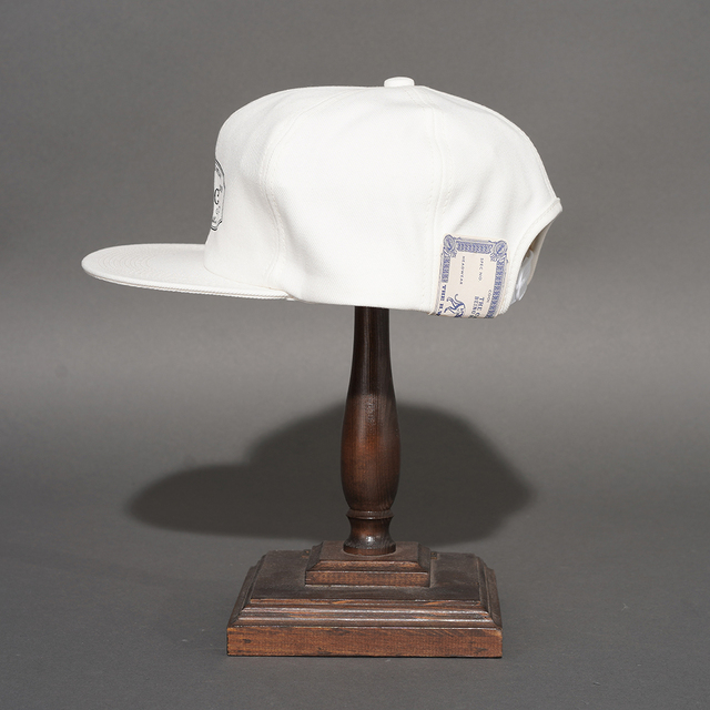 D-00004 / 「TRUCKER CAP / WHITE」 ロゴトラッカーキャップ