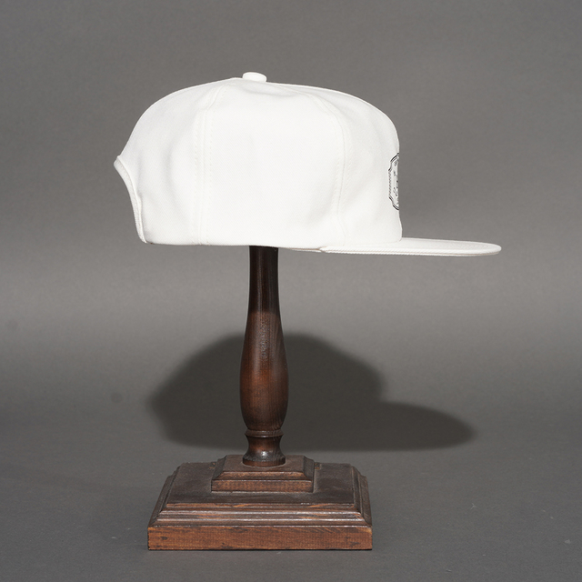 D-00004 / 「TRUCKER CAP / WHITE」 ロゴトラッカーキャップ