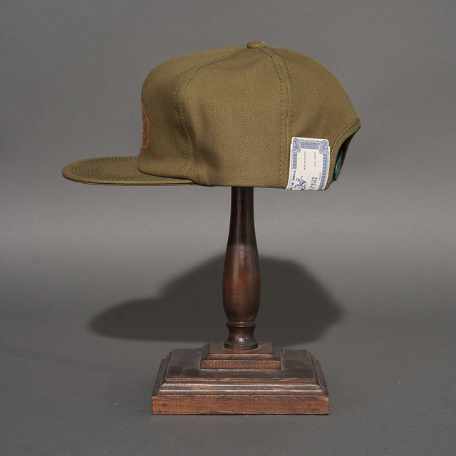 D-00004 / 「TRUCKER CAP / OLIVE」 ロゴトラッカーキャップ D-00004 / 「TRUCKER CAP / OLIVE」 ロゴトラッカーキャップ