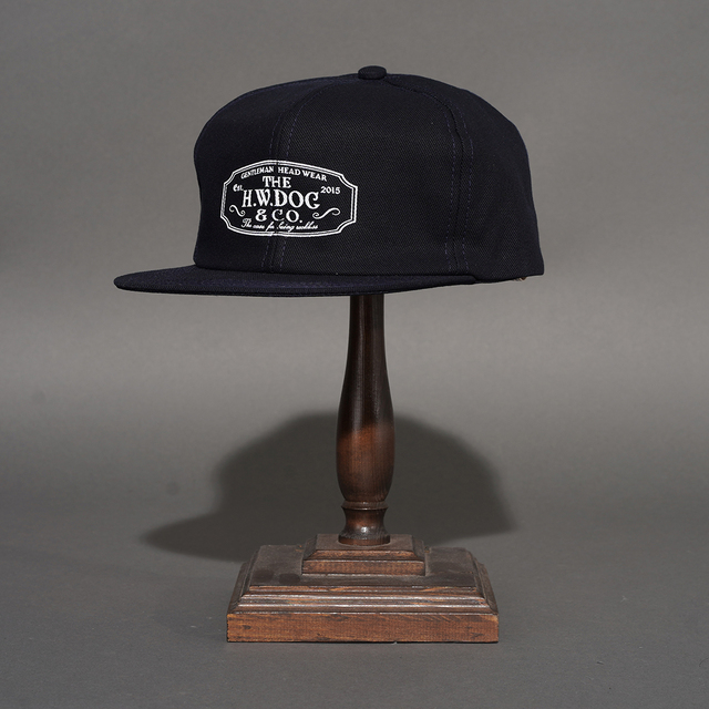 D-00004 / 「TRUCKER CAP / NAVY」 ロゴトラッカーキャップ