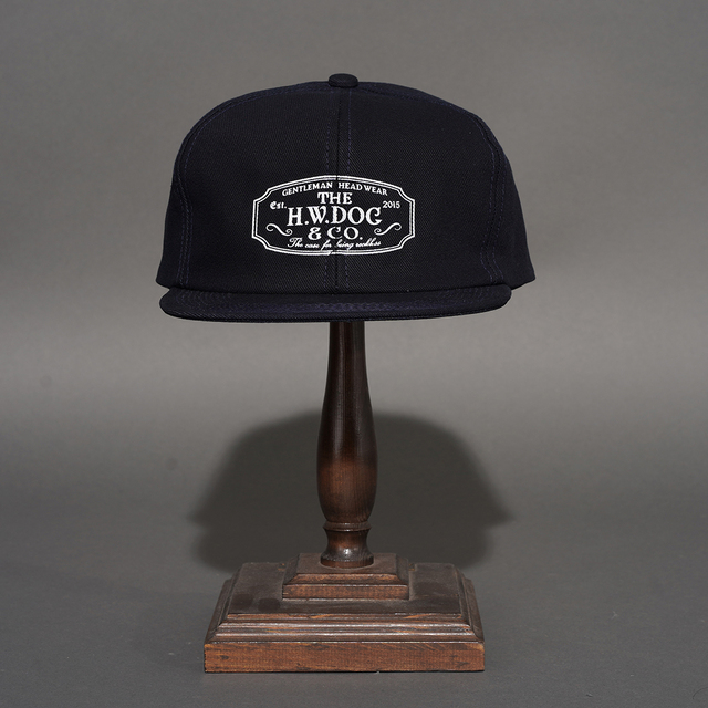 D-00004 / 「TRUCKER CAP / NAVY」 ロゴトラッカーキャップ