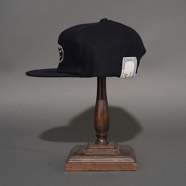 D-00004 / 「TRUCKER CAP / NAVY」 ロゴトラッカーキャップ