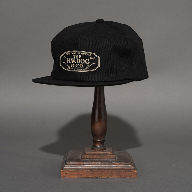 D-00004 / 「TRUCKER CAP / BLACK」 ロゴトラッカーキャップ