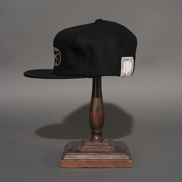 D-00004 / 「TRUCKER CAP / BLACK」 ロゴトラッカーキャップ
