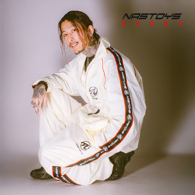 【LIMITED ITEM】NASTOYS × Naoya Morishita「Nylon Jersey / WHITE」ナイロンジャージセット