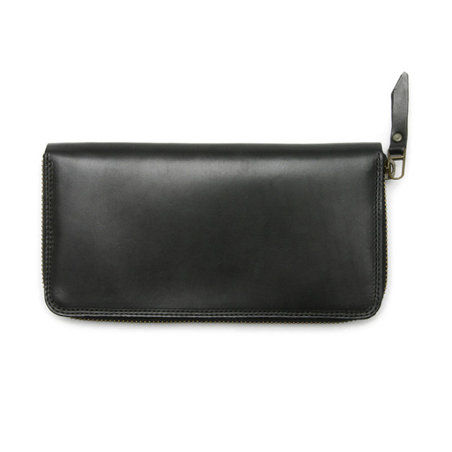 MOTO / モト「FW1 ZIP LONG WALLET / BLACK」ジップロングウォレット