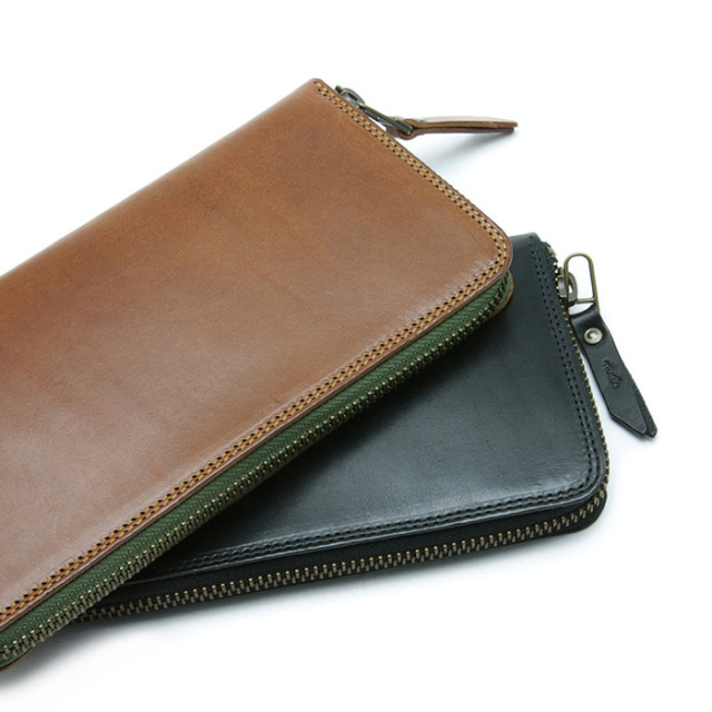 MOTO※長財布 MOTO / モト「FW1 ZIP LONG WALLET / BLACK」ジップロングウォレット