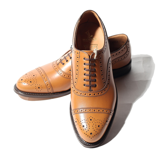 SEMI BROGUE OXFORD SHOES 