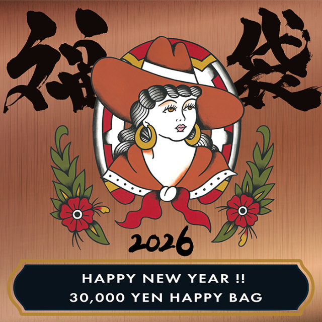 【予約販売】AMERICAN WANNABE / アメリカンワナビー「Wannabe Happy Bag "梅"」2026年 福袋