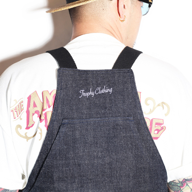 TROPHY CLOTHING × HARLEM STORE × AMERICAN WANNABE 「 Dirt Denim Game Bag 」  ダートデニムゲームバッグ