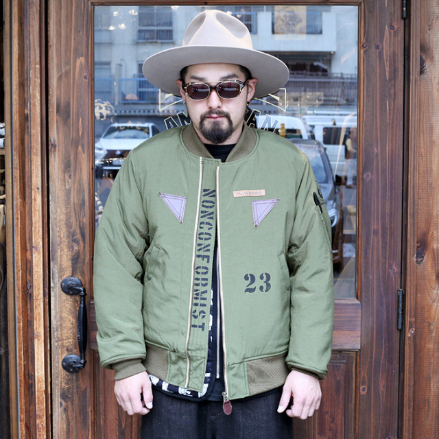 WEIRDO/ウィアード 「NONCONFORMIST - JACKET」 B-15フライトジャケット