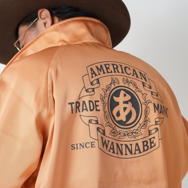 AMERICAN WANNABE/アメリカンワナビー コーチジャケット