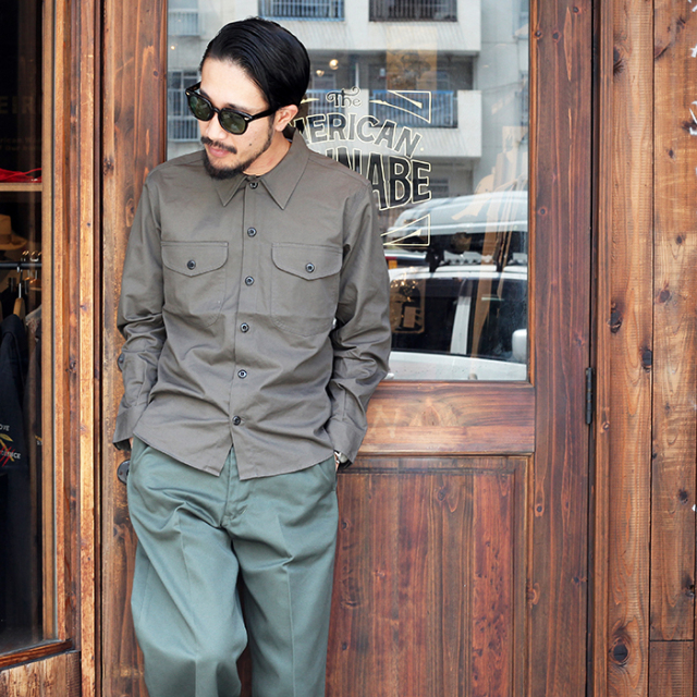 TROPHY CLOTHING/トロフィークロージング 「Gas Worker Shirt」 ワーク 