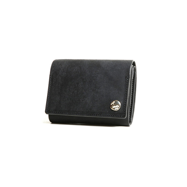 MOTO / モト「W10R COMPACT WALLET / BLACK」コンパクトウォレット