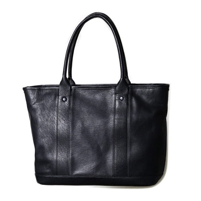 MOTO / モト「ZIP TOTE BAG  / BLACK」ジップトートバッグ