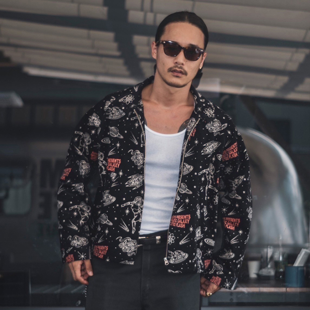 TATTOO STUDIO YAMADA 　Flash//skull Mサイズ 限定】 NT × TATTOO STUDIO YAMADA「“GALAXY TATTOO FLASH