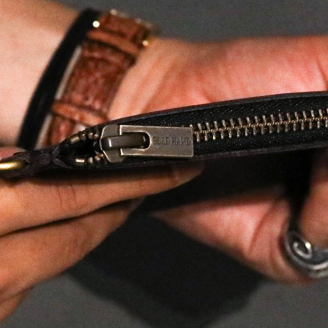 vasco × GLADHAND「LEATHER DOCUMENT BAG / BLACK」レザードキュメント