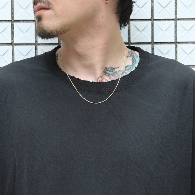 AWTO-260501 /「FADE S/S TEE / BLACK」フェード加工半袖Tシャツ