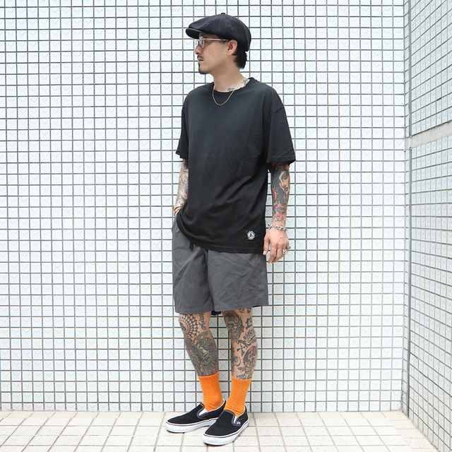 AWTO-260501 /「FADE S/S TEE / BLACK」フェード加工半袖Tシャツ