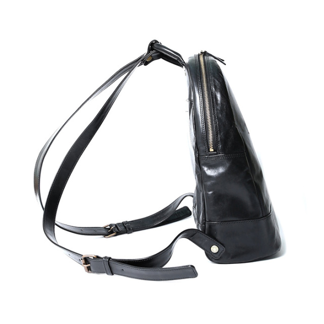 MOTO / モト「HORSE LEATHER DAY BAG / BLACK」ホースレザー
