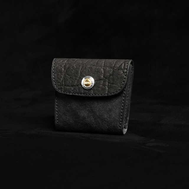 MOTO / モト「C2 ELEPHANT COIN CASE / BLACK」エレファントレザーコインケース